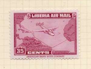 Liberia 1942 Early Issue Fine Mint Hinged 35c. NW-174592