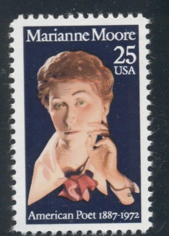 #2449 25¢ MARIANNE MOORE LOT OF 400 MINT STAMPS, SPICE UP YOUR MAILINGS!