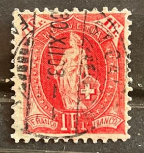 Switzerland #97a Used- SCV=$55.00