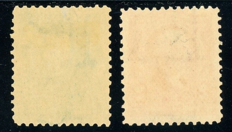 USAstamps Unused FVF US 1902 Issue Scott 300, 301 OG MNH SCV $68