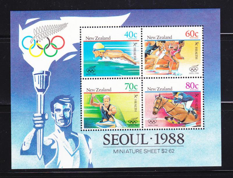 New Zealand B133a Set MNH Sports, Olympics