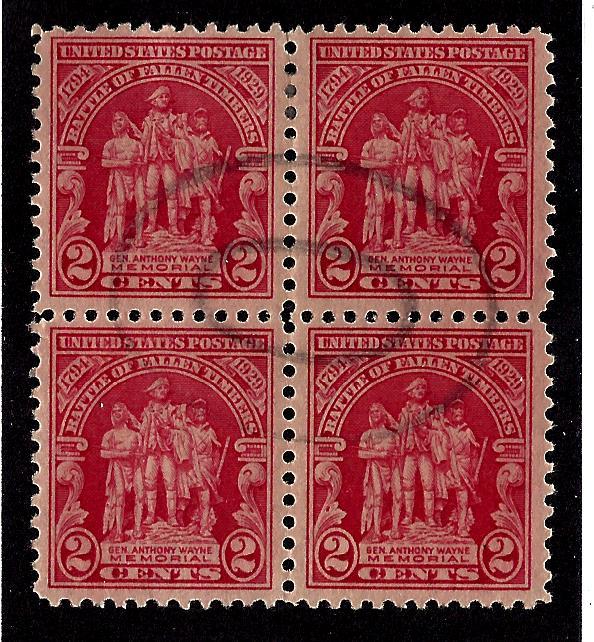 680 Used... Block of 4... SCV $2.60