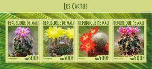 Stamps. Plants, Cactus 1+1 sheets perforated MNH**