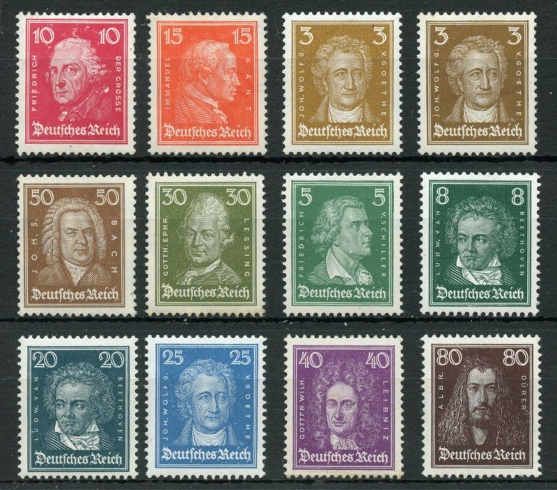 GERMANY SCOTT#353/62 COMPLETE SET  MINT NEVER  HINGED--SCOTT VALUE $875.00 