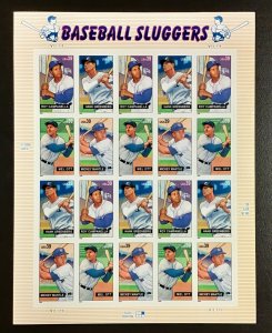 4080-83  Baseball Sluggers  Lot of 10 MNH 39 c Sheets of 20  FV $78     2006