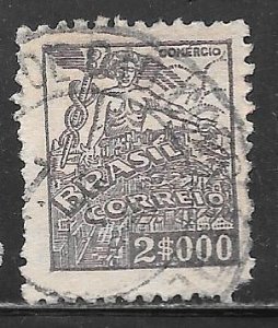 Brazil 666: 2cr Commerce, used, F-VF