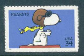 3507 34c Peanuts Fine MNH