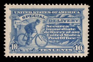 MOMEN: US #E2 SPECIAL DELIVERY MINT OG NH PSE GRADED CERT XF-90J LOT #89434