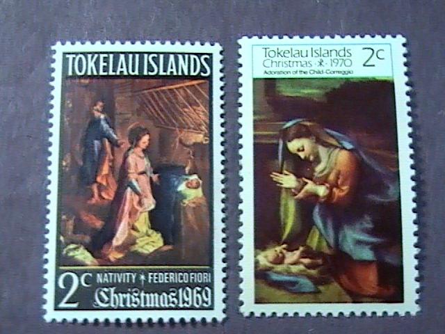 TOKELAU # 20-21 -MINT NEVER/HINGED-COMPLETE SET---QEII----1969