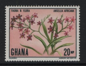 Ghana   #404 MNH 1970  African orchid 20np