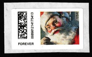 CVP109 - (50c) - Sparkling Santa, Computer Vended Postage MNH Single