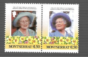 Montserrat 1985 - MNH - Pair - Scott #561 *