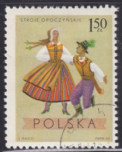 Poland 1689 Regional Costumes Opoczno, Lodz 1969