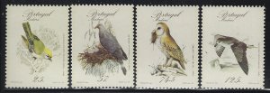Portugal-Madeira 1987 Indigenous Birds set Sc# 115-18 NH