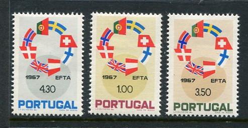 Portugal #1011-3 Mint