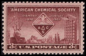 US #1002 AMERICAN CHEMICAL SOCIETY MNH PSE CERT XF-SUP 95 SINGLE