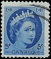 CANADA   #341 USED (5)