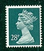 Great Britain - #MH137 Machin Queen Elizabeth II - MNH