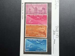 India Scott #248-51 MNH!
