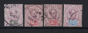 Sarawak SG# 8 - 10 & 9a Used - S20654