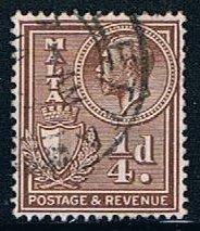 Malta 167, 0.25p George V, used, VF