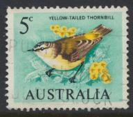 Australia  Sc# 400  Definitive Decimal Currency 1966  Bird   Used 