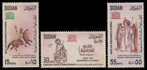 Sudan 164 - 166 MNH