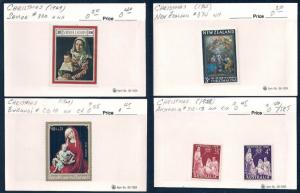 WORLDWIDE Topical Christmas (70) Different Sets Mint & Used