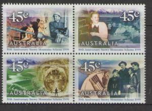 AUSTRALIA SG1888a 1999 ANNIV. OF SNOWY MOUNTAIN SCHEME MNH