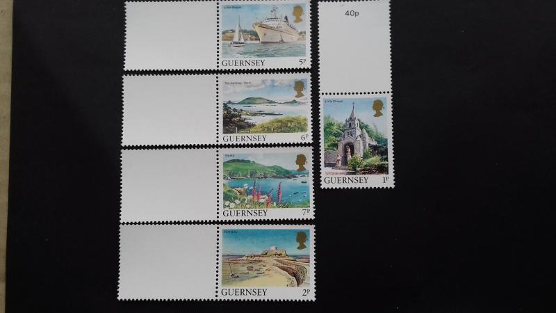 Guernsey 1985 Daily Stamps Mint