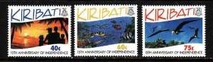 Kiribati-Sc#631-3- id9-unused NH set-Environmental protection-1994-