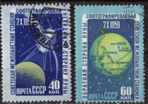 Russia - Scott # 2309-2310 - Used  