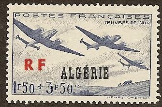 Algeria B43 MNH 1945 Benifit of Airman & their Families