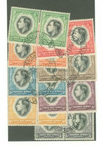 South West Africa #125-132 Used Single (Complete Set)