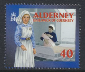 Alderney  SG A166  SC# 167 Health Workers Mint Never Hinged see scan 