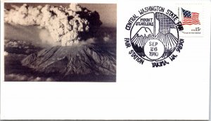 MOUNT SAINT HELENS ERUPTION REJUVENATION CENTRAL WASHINGTON STATE FAIR 1980