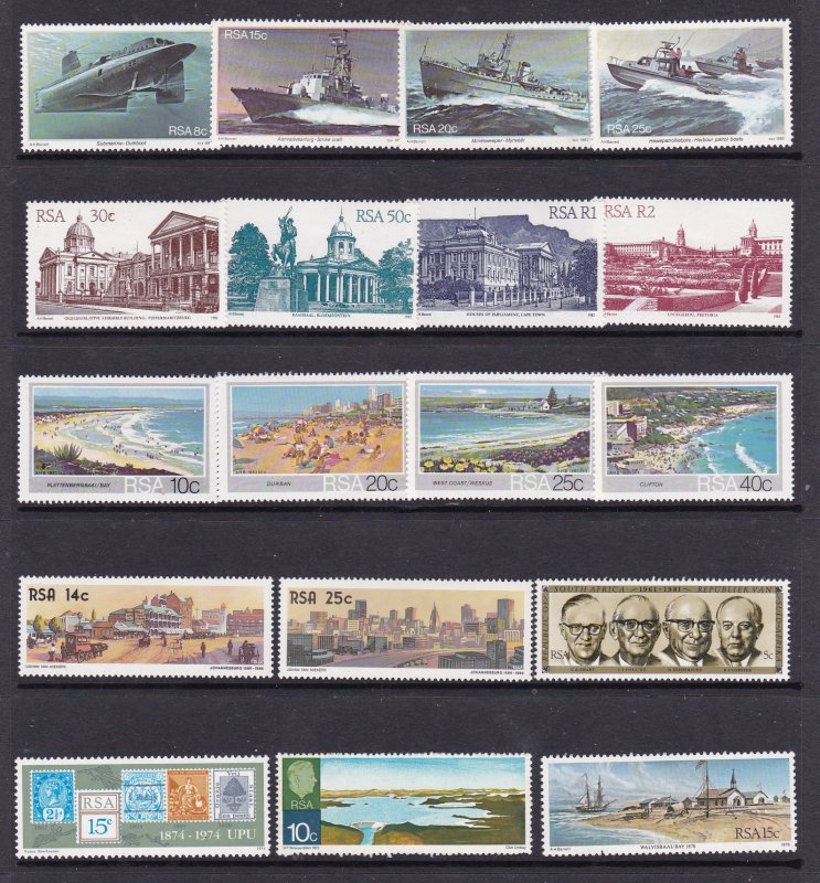 South Africa a small mint collection moderns