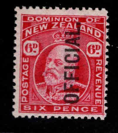New Zealand Scott o36  Official overprint, Mint Never Hinged,
