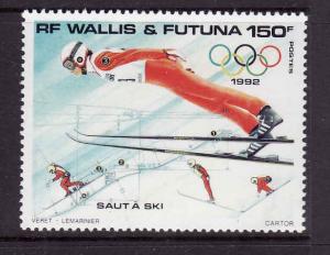 Wallis & Futuna-Sc#421-unused NH set-Sports-Olympics-Albertville-1992-