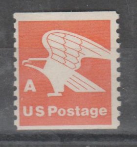 1743, Coil, Single.  A - Eagle  MNH, .15 cent