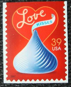 US #4122 MNH Booklet Single, Love, SCV $.80 