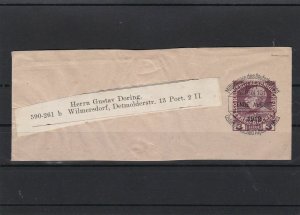 austria 1912  postal  stamps wrapper ref r10090