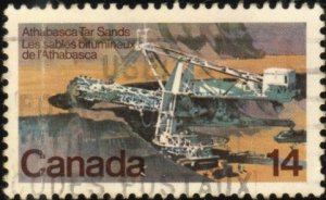 Canada 766 - Used - 14c Stripmining Athabasca Tar Sands (1978)