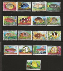 COCOS ISLANDS SC# 34-50   FVF/MLH