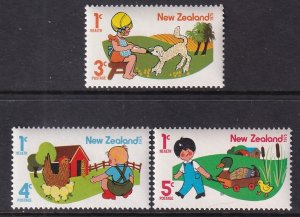 New Zealand B92-B94 MNH VF