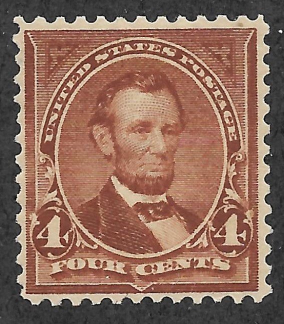 Doyle's_Stamps: Nice 1898 NH/OG 4c Lincoln, #280b**      (30)