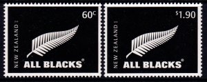 New Zealand 2010 All Blacks Complete Mint MNH Set SC 2323-2324