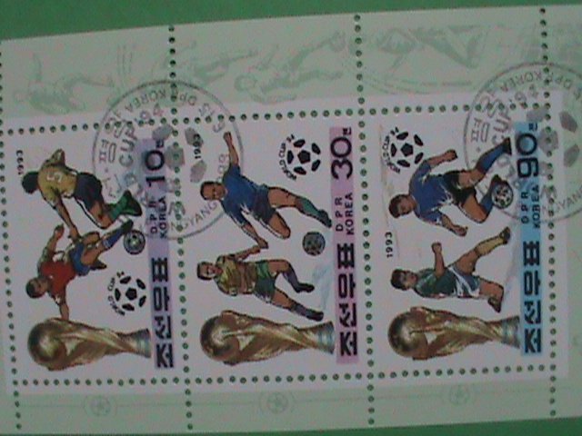 KOREA STAMP 1993 WORLD FOOT BALL CHAMPIONSHIP  ; CTO- NOT HING  S/S SHEET #2