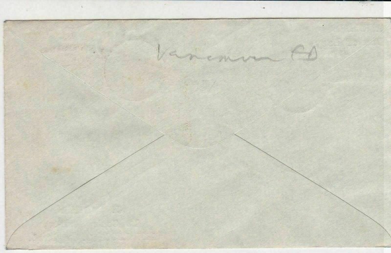 Canada 1939 Airmail Vancouver Cancel FDC Three Stamps Cover ref 22031