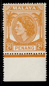 MALAYSIA - Penang QEII SG29, 2c yellow-orange, NH MINT.